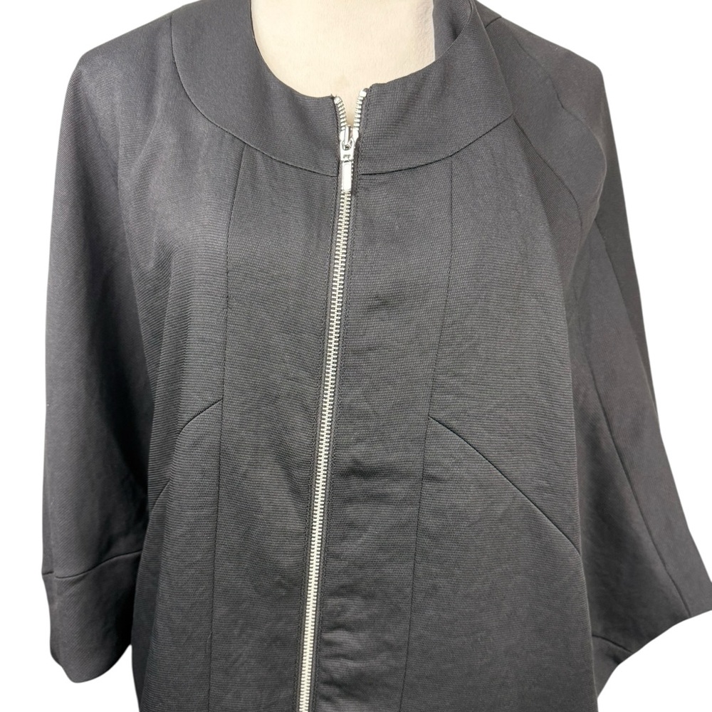 Cartonnier x Anthropologie Jay Full Zip Dolman Cape Jacket size large - Picture 3 of 12
